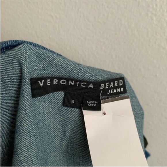 VERONICA BEARD Shani Denim-Twill Combo Jacket - Picture 5 of 15